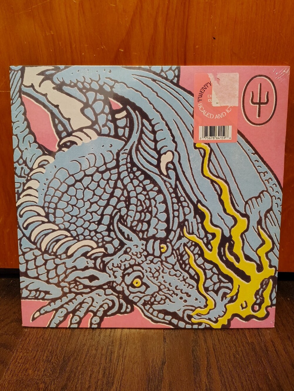 Twenty One Pilots Scaled And Icy Blue Transparent [Curacao] 2021 Vinyl Record